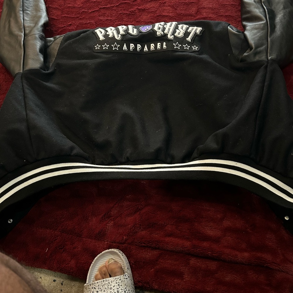 As is Black and Gray Varsity Jack